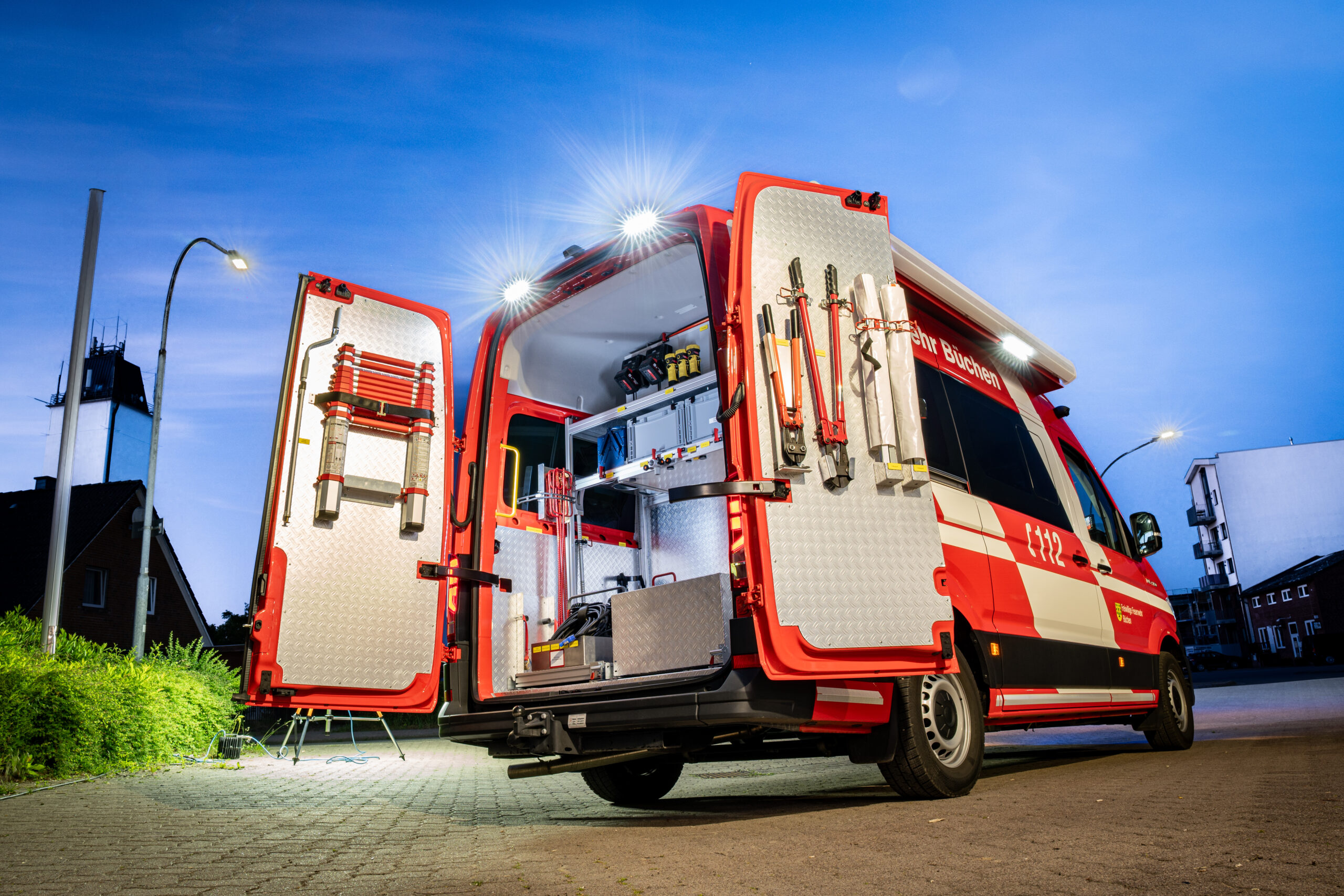 Mehrzweckfahrzeug (MZF) der Feuerwehr Büchen